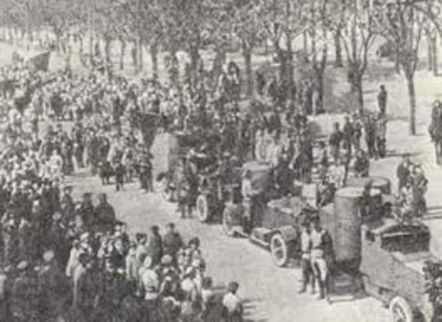 End of the civil war