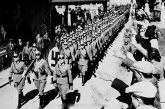 German Invades Austria