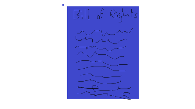 The Bill of Rights