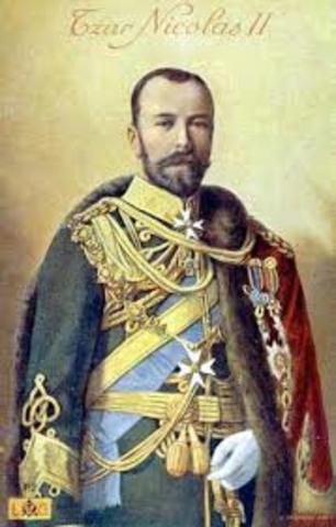 Nicholas II Becomes Czar Of Russia