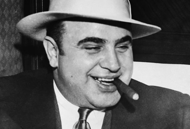 Al capone is blamed