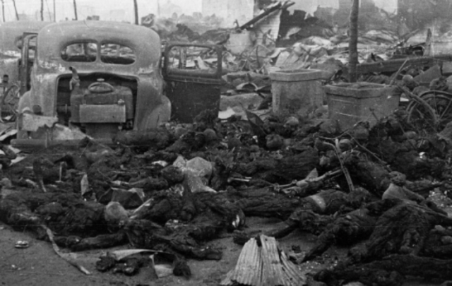 16 American bombers attacked Tokyo