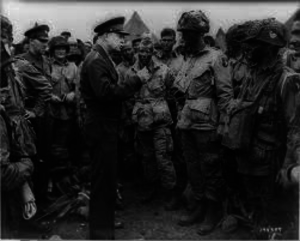 Invasion of Africa by Eisenhower
