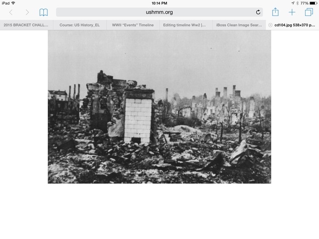 Blitzkrieg attack on Poland