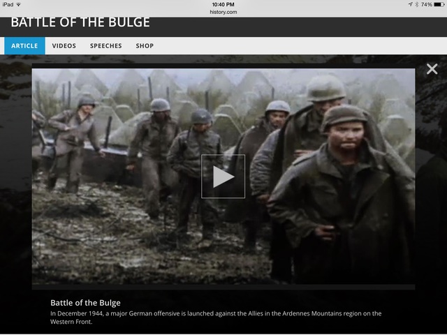 Battle of bulge