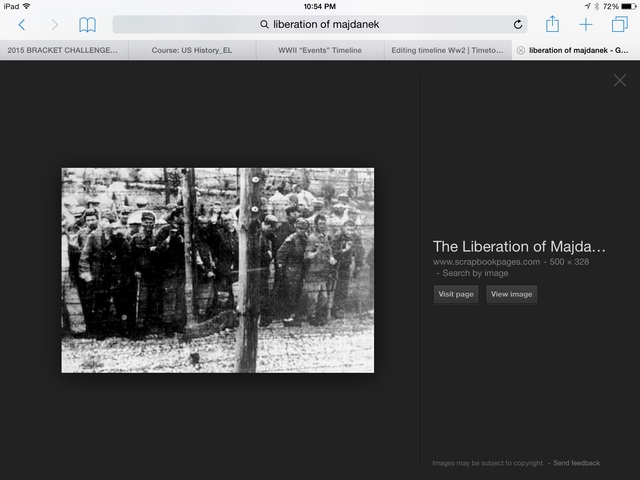 Liberation of Madjdanek