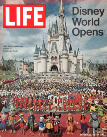 Walt Disney World and Magic Kingdom opens