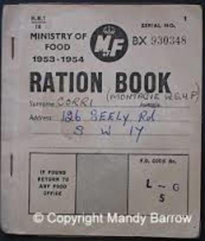 Rationing Begins in Great Britain