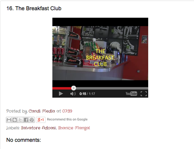 Pre Production: Remake Activity