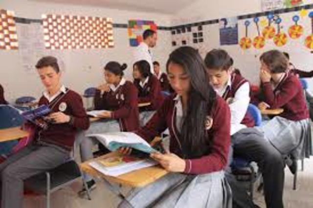 culminacion de  la basica  primaria  e  inicio  de la  basica  secundaria