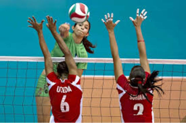 Gusto en el deporte de boleibol