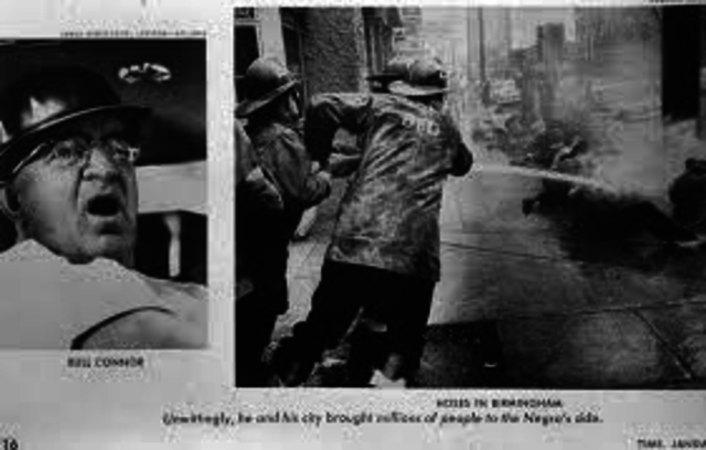 "Bull" connor's violence becomes national news