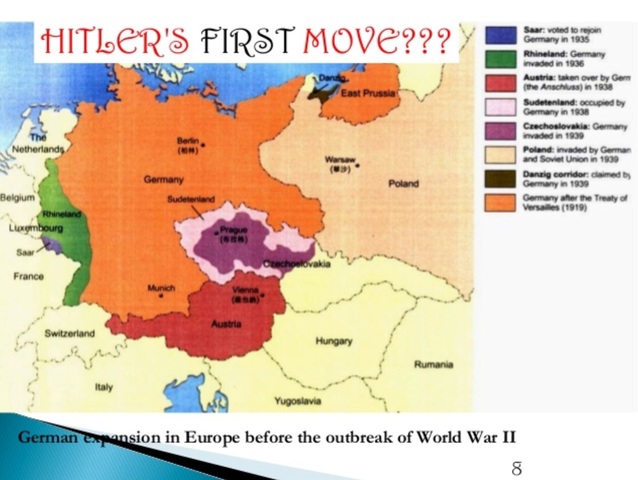 Germany's expansion and annexation of Austria