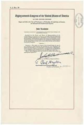 24th Amendment Passed