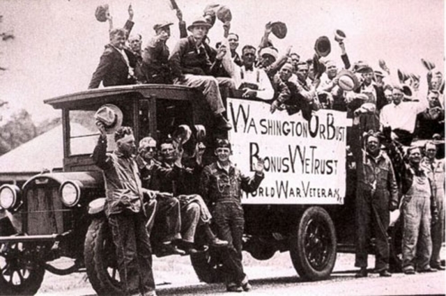 WWI Veterans Start the March and Create the Bonus Army