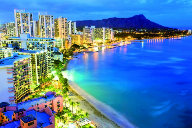 Go to hawaii for a trip