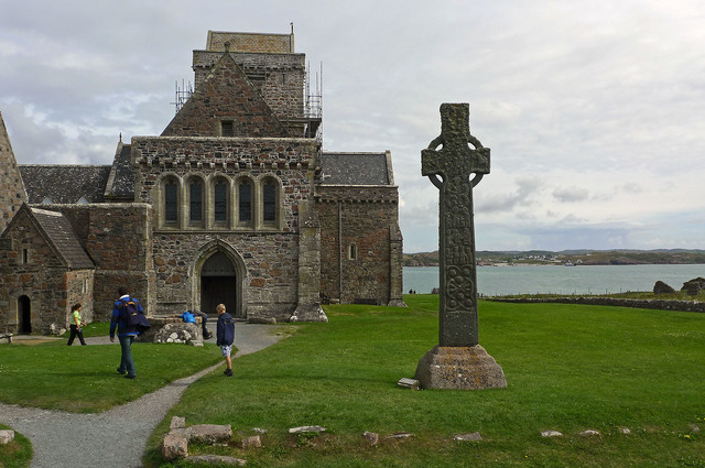 St. Columba founds Iona Abbey