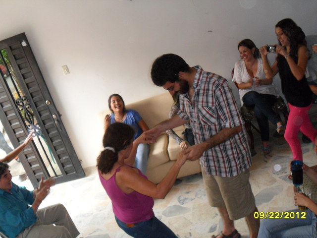 llegada de un gringo