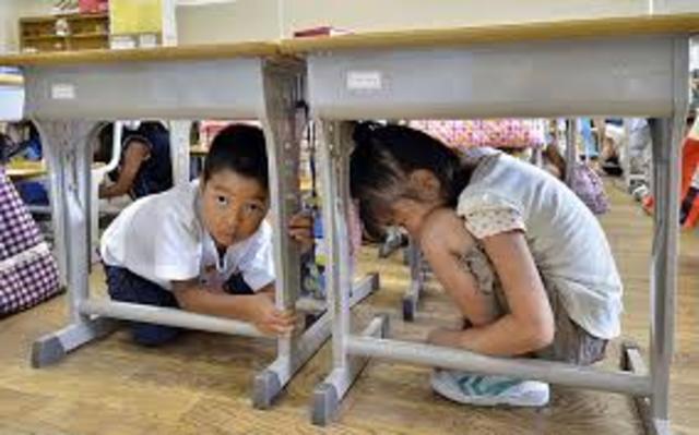 Japan begins rehearsing natural disaster drills