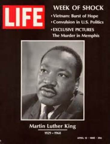 Assationation of Martin Luther King Jr.