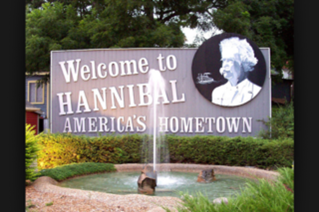 Moves to Hannibal, Missouri