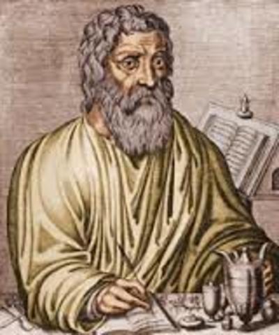 Hippocrates practises and studies medicine (400s BCE)