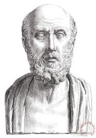 Hippocrates practices and studies medicine (400s BCE)
