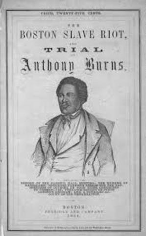 Anthony Burns Uproar