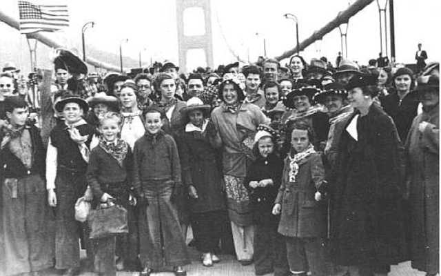 Golden Gate Bridge Opened