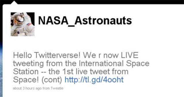 Tripulación de la Estación Espacial Internacional ya tiene acceso a Internet