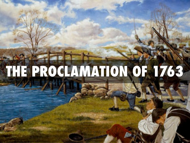 Proclamation of 1763