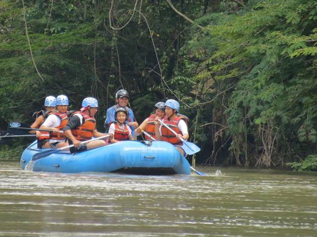 Hizo canotaje por primera Vez