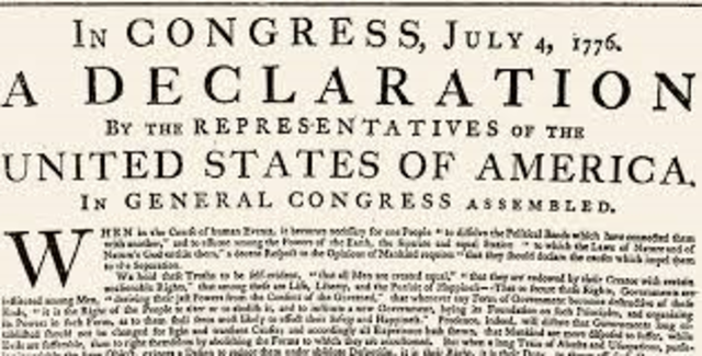 declaration of independence