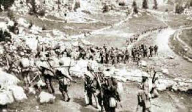 Germany declares a "war zone" around Great Britain