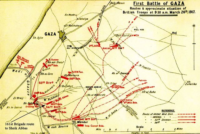 First Battle of Gaza