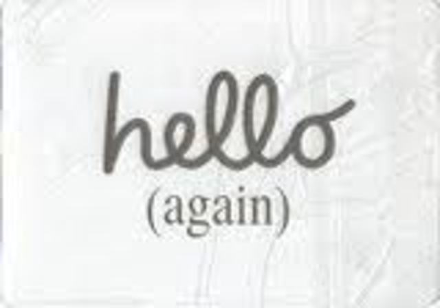 Went back to first job