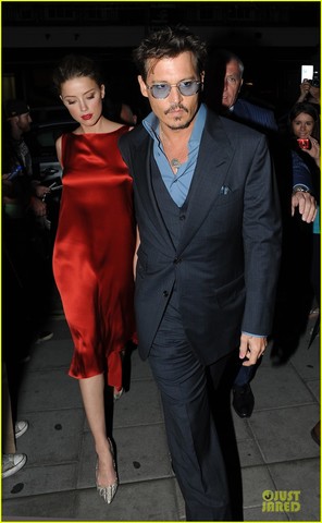 Married actress Amber Heard