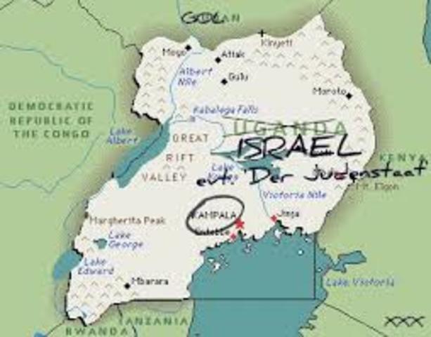 British Offer Jews Land in Uganda