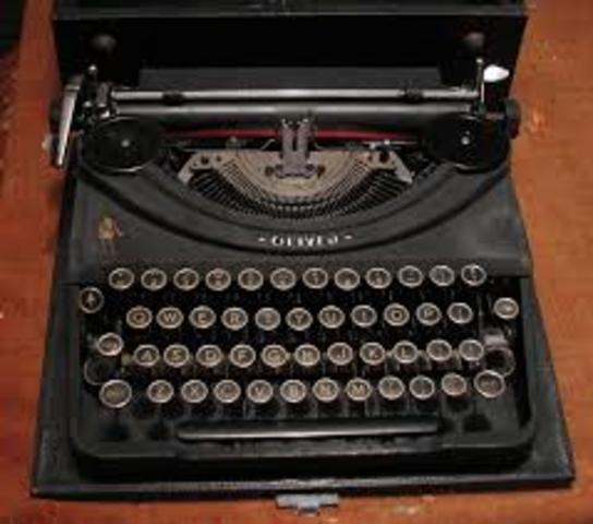 The typewriter
