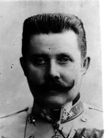 The assasination of Arch Duke Ferdinand