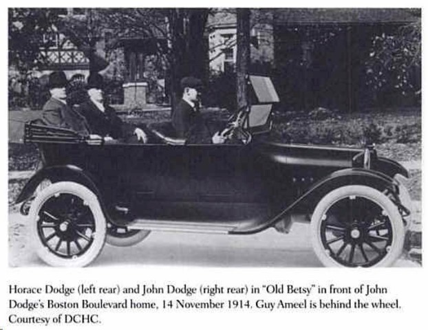 One of the first car designs