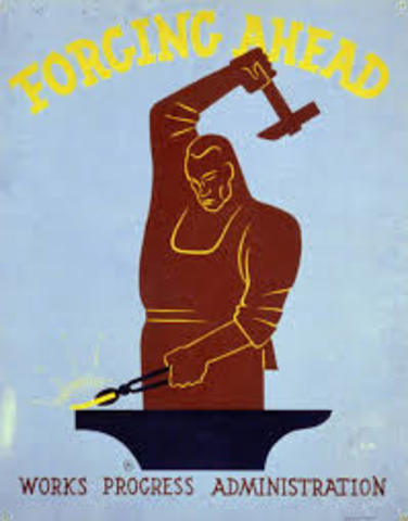 Works Progress Administration founded
