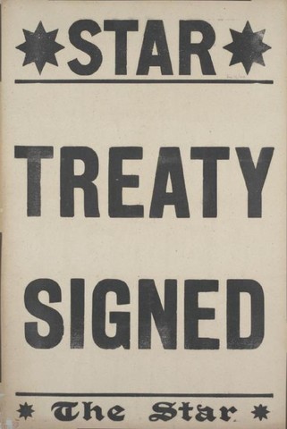 Treaty Of Versailles is signed