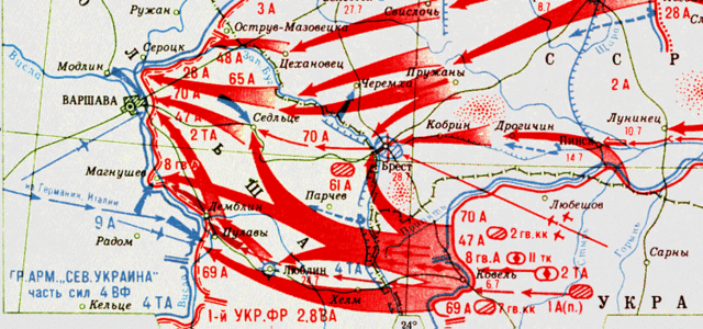 Белорусская операция  (начало)