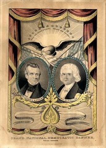 James K. Polk Elected President