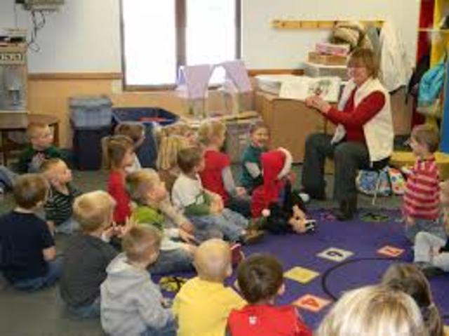 The first day of Preschool