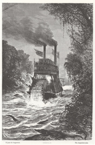 primer barco a vapor