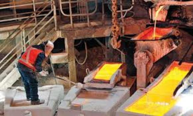 primera fundicion de oro