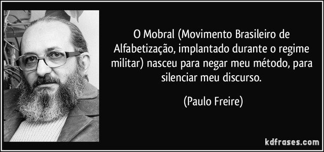MOBRAL-Movimento Brasileiro de Alfabetização