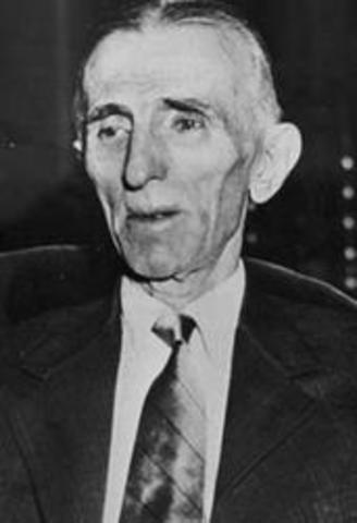 Nikola Tesla Dies